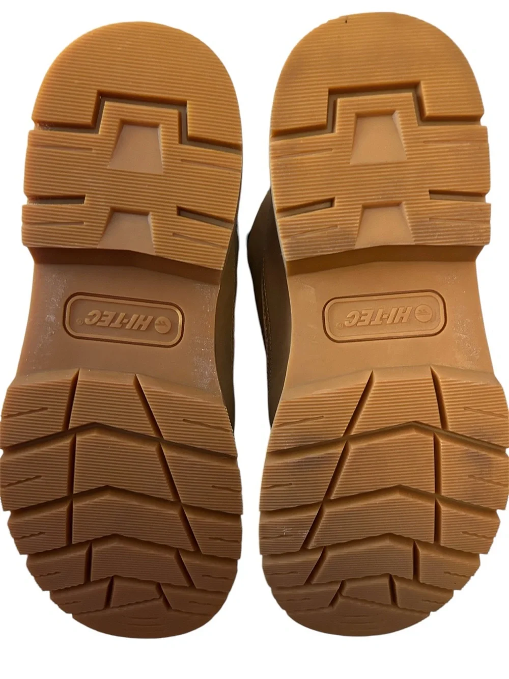Hi-Tec X-T Men's Tan Work-Style Boots with Black Collar